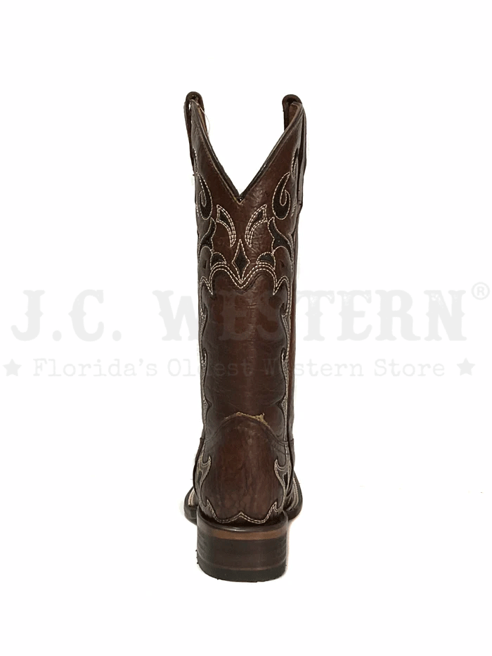Circle G L5557 Women's Western Boots - Square Toe Embroidery Cowgirl Boots in Brown | Perfect for Rodeo, Country Dancing & Everyday Wear