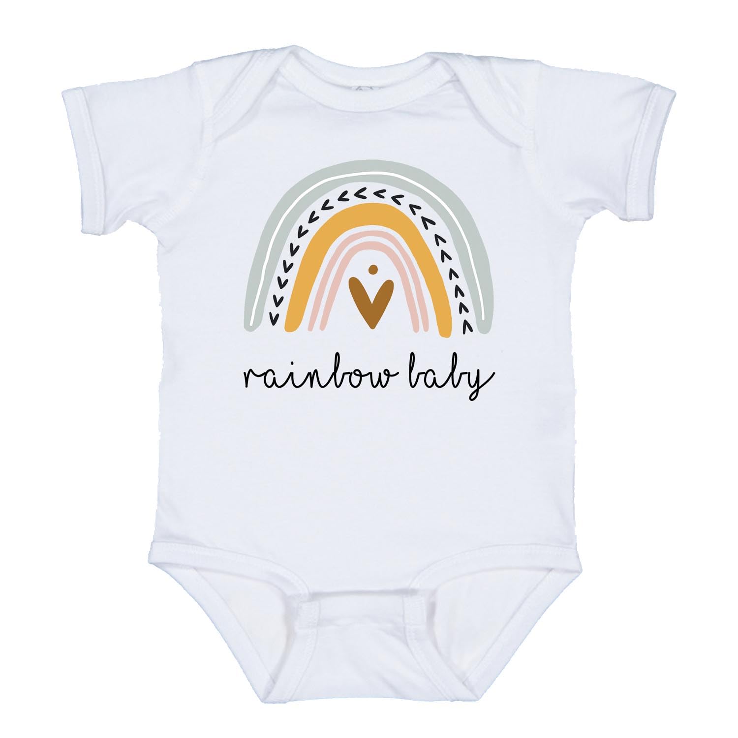 Rainbow Baby Pregnancy Announcement Bodysuit - IVF & Infertility Warrior Onesie for Newborns | Gender Reveal, Baby Shower Gift, First Photo Outfit