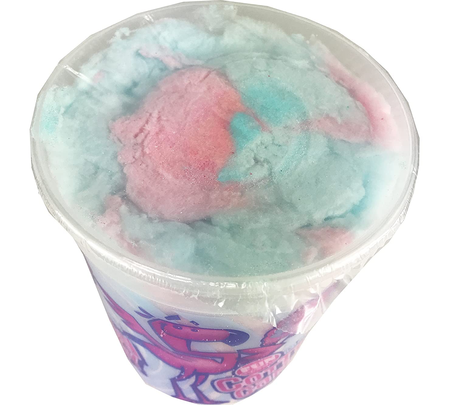 Fun Sweets Classic Cotton Candy 1.5 oz (Pack of 4) - Fluffy Pink Vanilla Flavored Candy for Parties, Carnivals & Birthday Celebrations - Perfect Sweet Treat for Kids & Adults