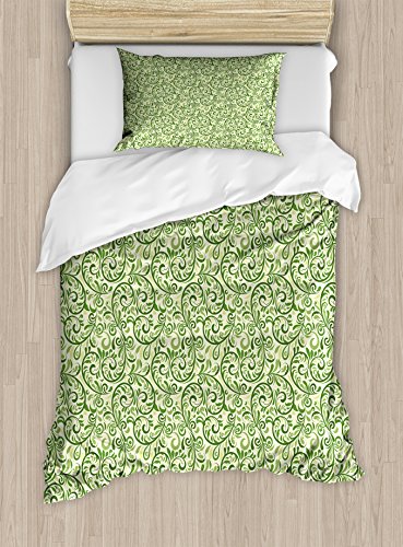 Pale Green Fern Green