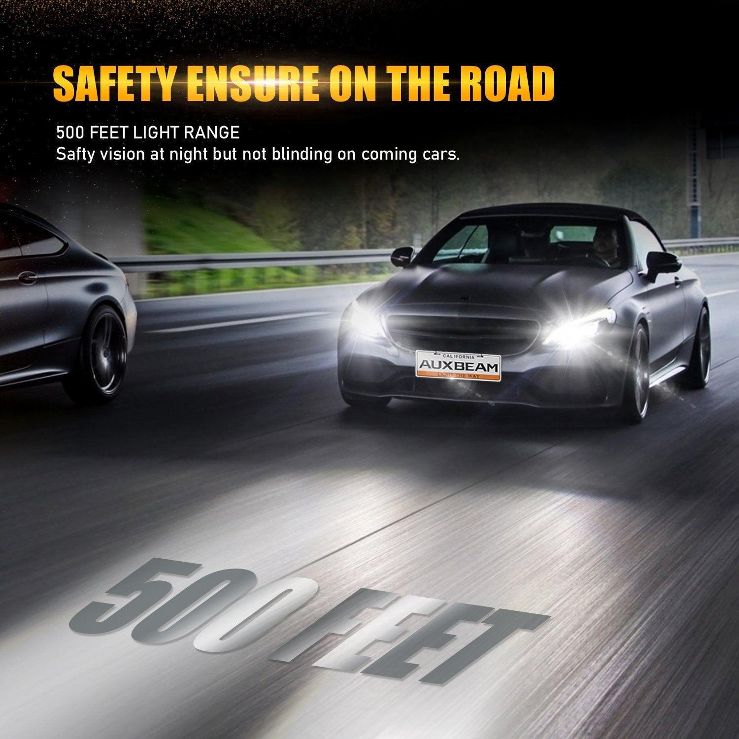 9005 H11 LED Headlight Bulbs 70W 18000LM Super Bright 6000K Cool White - 4 Pack for Cars, Trucks, SUVs | Perfect for Night Driving & Foggy Conditions