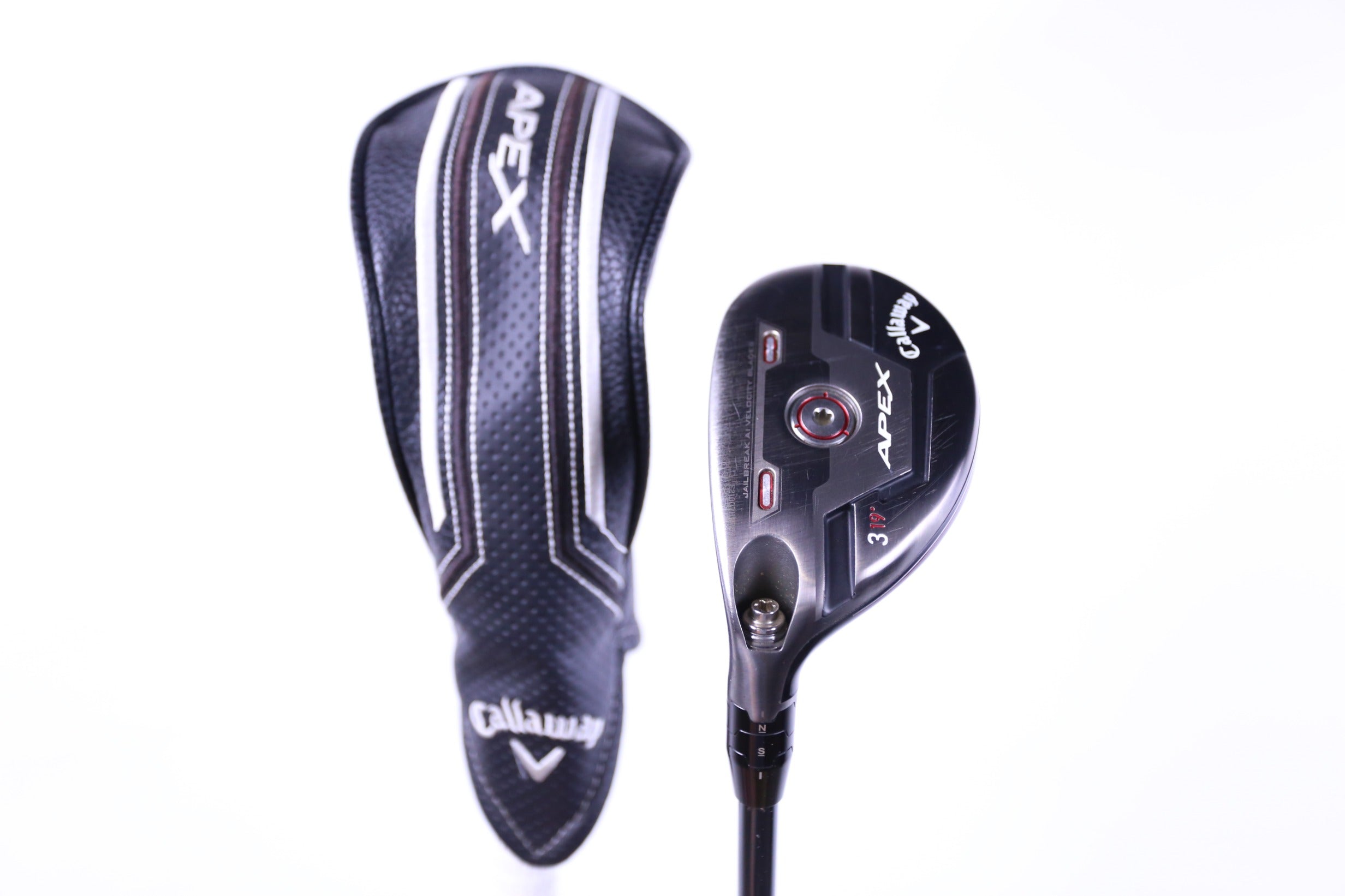 Used Callaway Apex 21 3H Hybrid Golf Club - Left Handed 19° Regular Flex for Men | Perfect for Fairway Shots & Rough Recovery