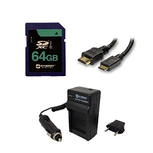 Synergy Digital Camera Accessory Kit - Sony NP-BG1 Battery & SDM-175 Charger for Travel Photography