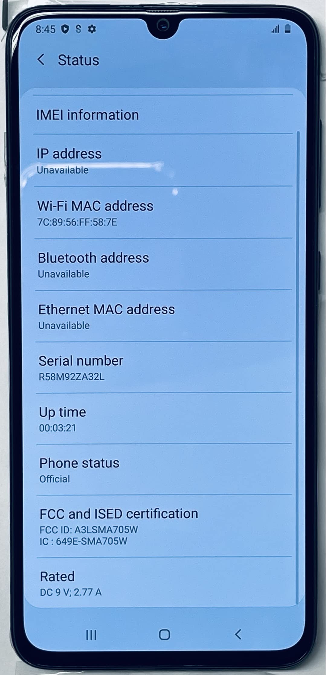 Samsung Galaxy A70 128GB Unlocked Smartphone - 6.7