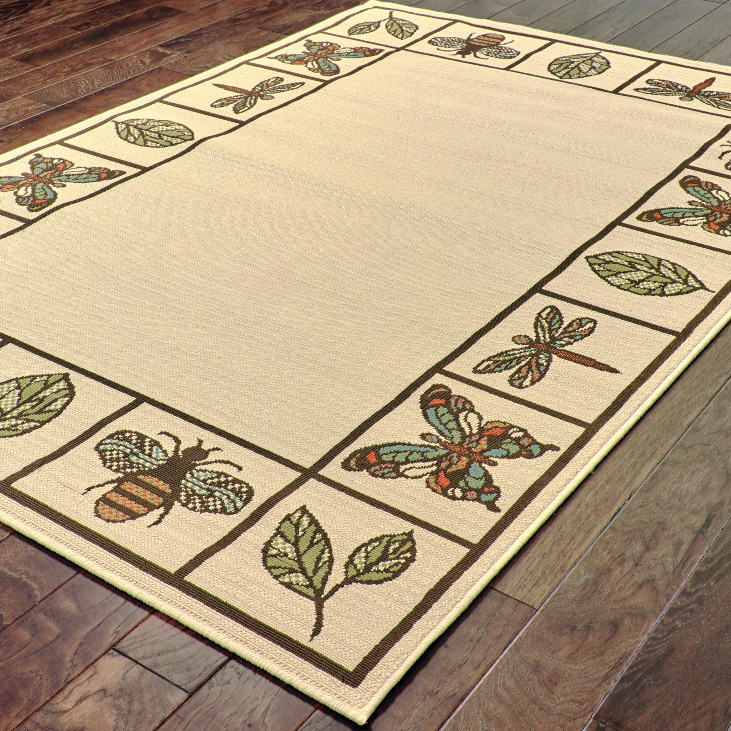 Vista Home Malta Botanical Indoor-Outdoor Area Rug 7'10