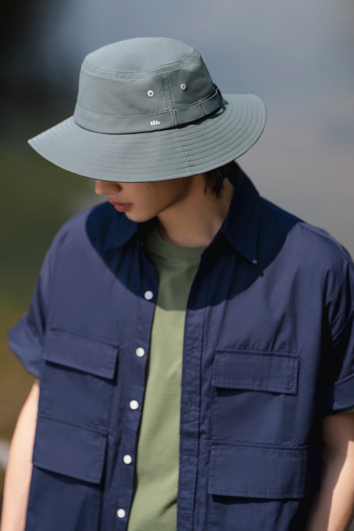 Atee Men's UPF50+ Water Resistant Fishing Hat with Sun Protection - Perfect for Outdoor Activities, Beach, Hiking and Fishing