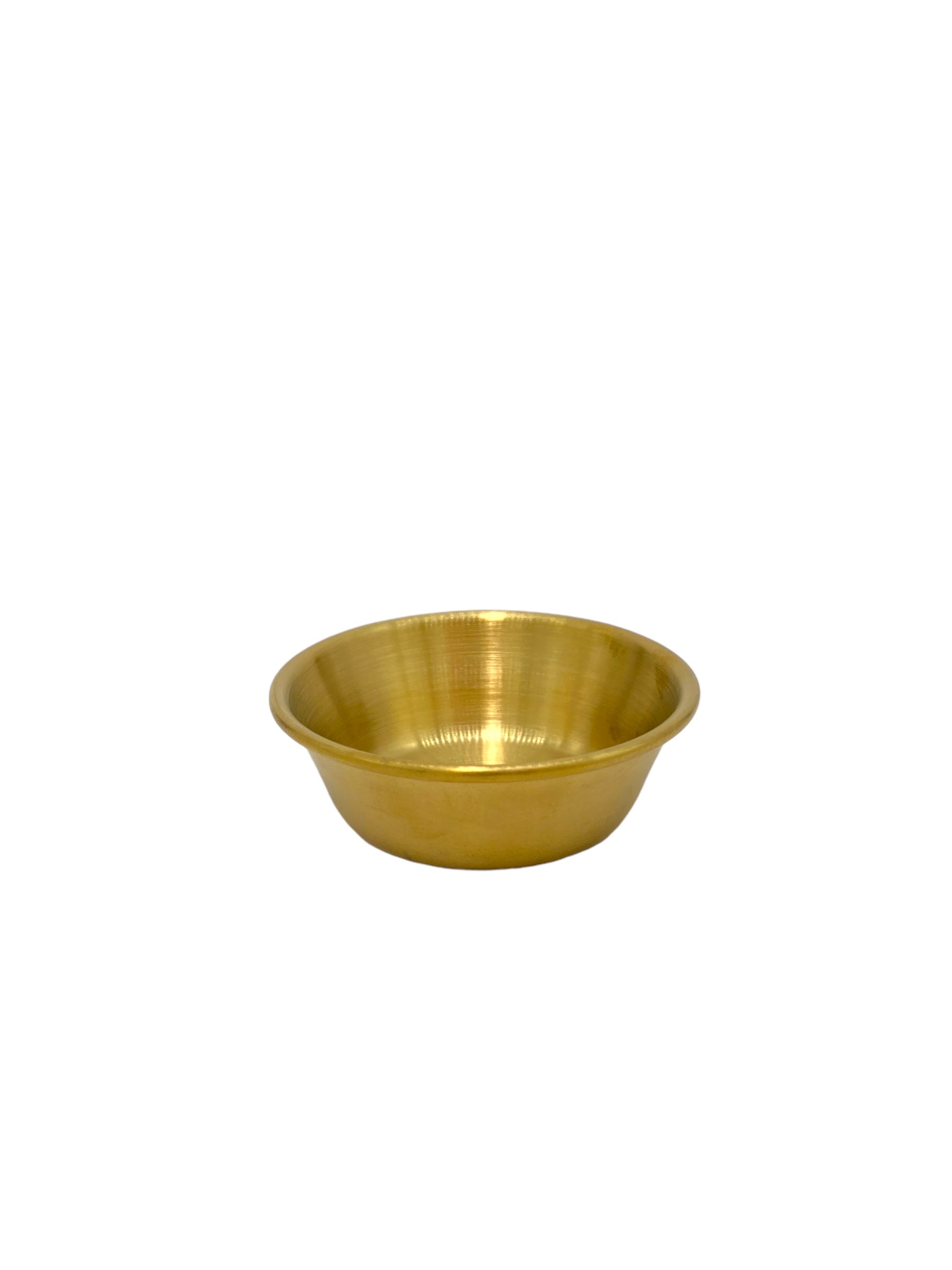 2.75x1 Stainless Steel Gold Sauce Bowl - Perfect for Restaurants, Catering, and Home Dining