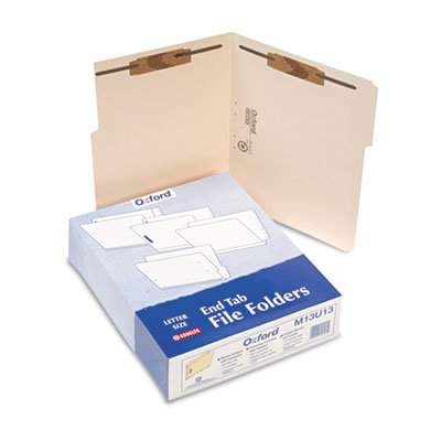 Pendaflex Folders with Two Bonded Fasteners, 1/3 Cut Top Tab, Letter Size, Manila File Folders, 50 per Box - Office Organization Supplies for Filing, Document Storage & Paper Management