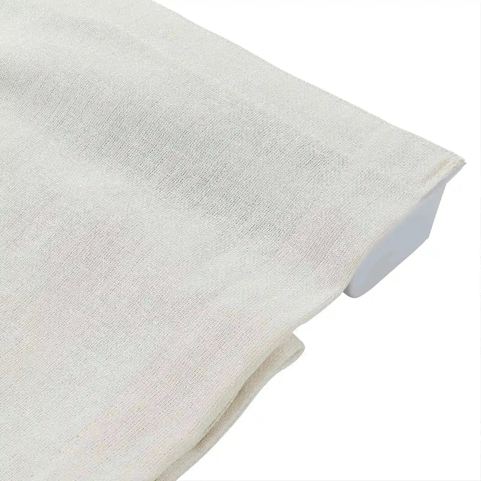 Ron Linen Cotton Herringbone Roman Shade - Cordless Window Treatment for Living Room, Bedroom & Office (Blackout/Sheer Options)