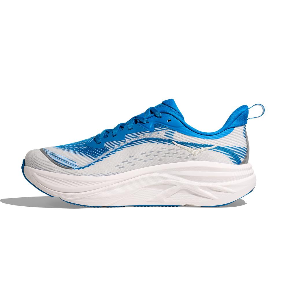 Hoka One One Skyflow Running Shoes - Blue Frost | Lightweight & Cushioned for Road Running & Trail Jogging