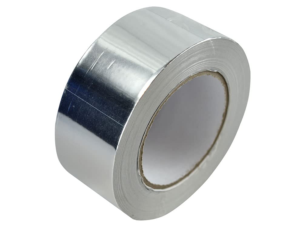 FAITAPEALU50 Heat Resistant Aluminum Foil Tape - 50mm x 45.7M (2