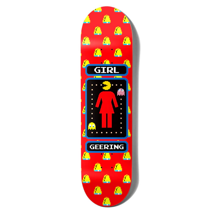 Pac-Man Graphic Skateboard Deck 8.5 - Retro Arcade Style Complete Skateboard for Girls & Teens - Perfect for Street Skating, Park Tricks & Collectors