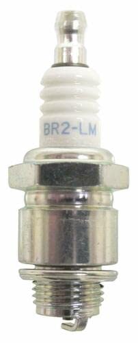 NGK BR2-LM (3841) Standard Spark Plug Replacement - Solid Type, Pack of 1 - Compatible with Small Engines, Lawn Mowers, and Outdoor Power Equipment