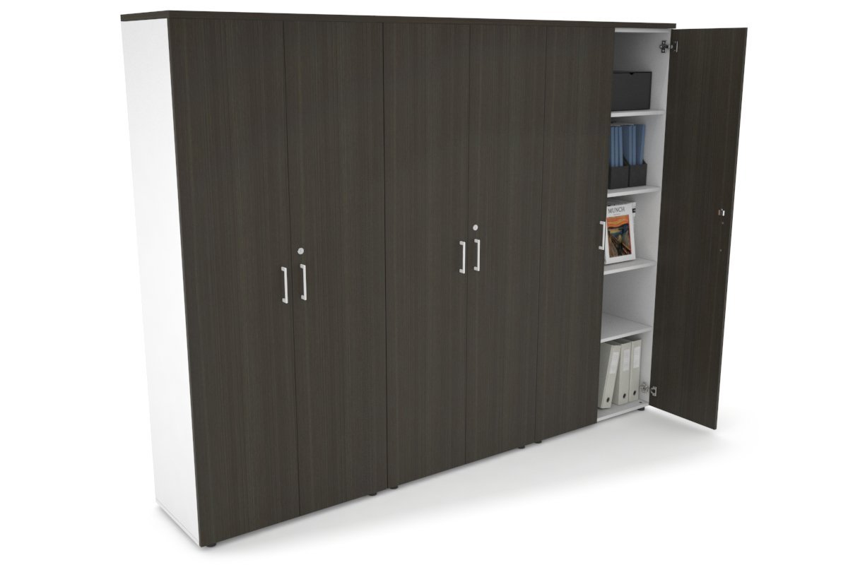 Large Storage Cabinet with Wide Doors - 94.5