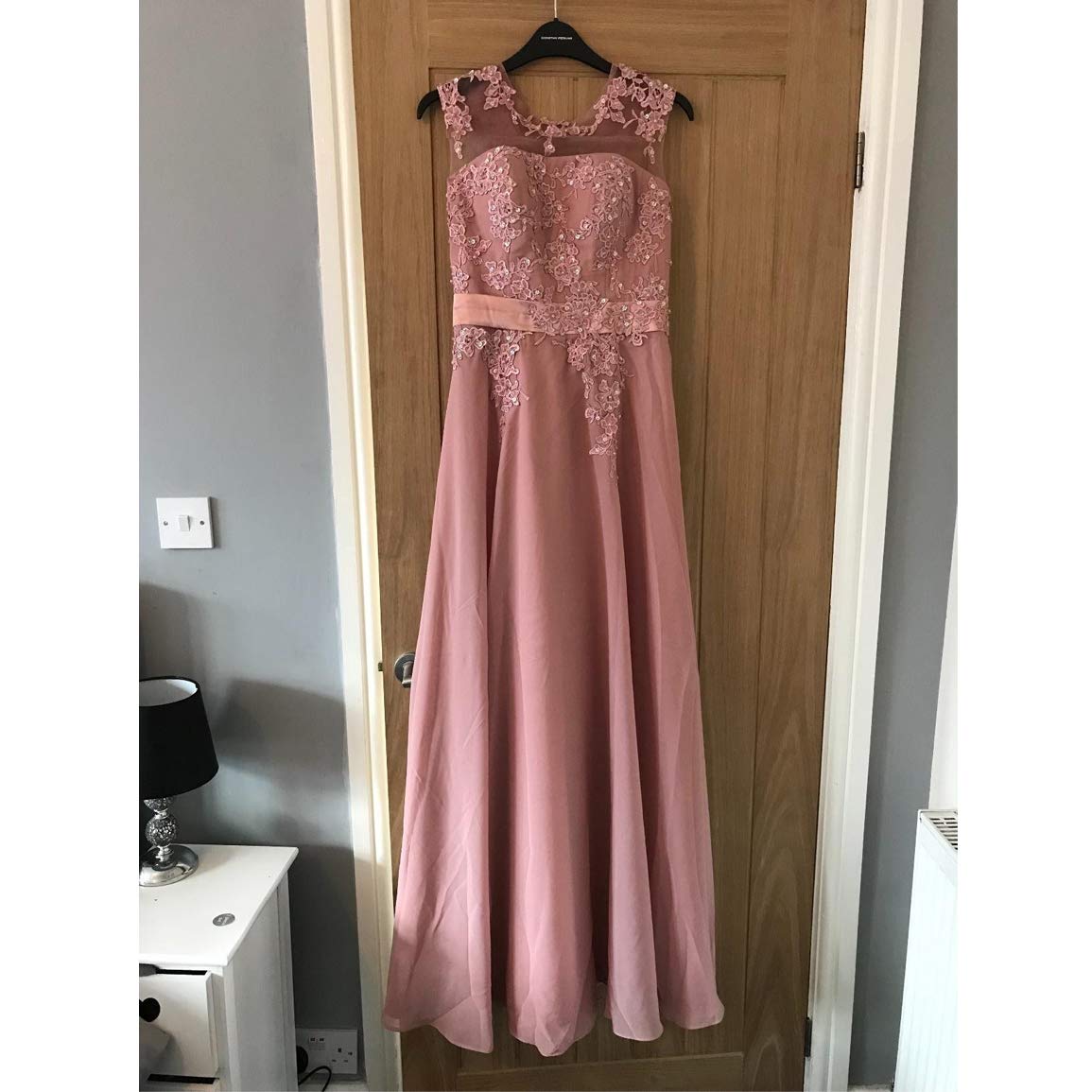 Sarahbridal Women's Tulle Applique Prom Dresses Long Elegant Formal Evening Ball Gowns for Homecoming, Wedding, Quinceañera & Special Occasions