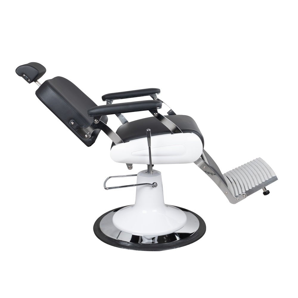 Premium Hydraulic Barber Chair - Heavy Duty Modern Salon Styling Chair for Professional Haircuts & Shaves - Greenlife Advance Model 631 - Perfect for Barbershops, Salons & Home Grooming Stations