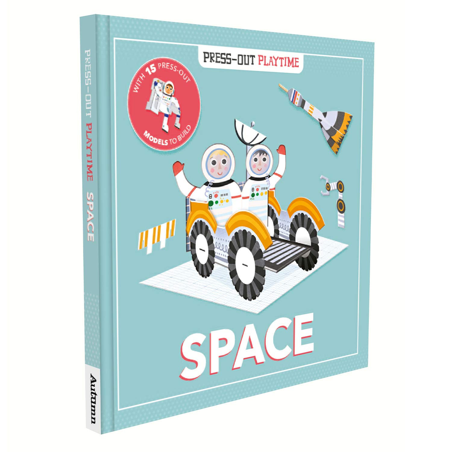 Press Out Playtime Space Rocket Toy - STEM Learning & Creative Play for Kids - Perfect for Indoor & Outdoor Activities, Birthday Gifts & Classroom Fun