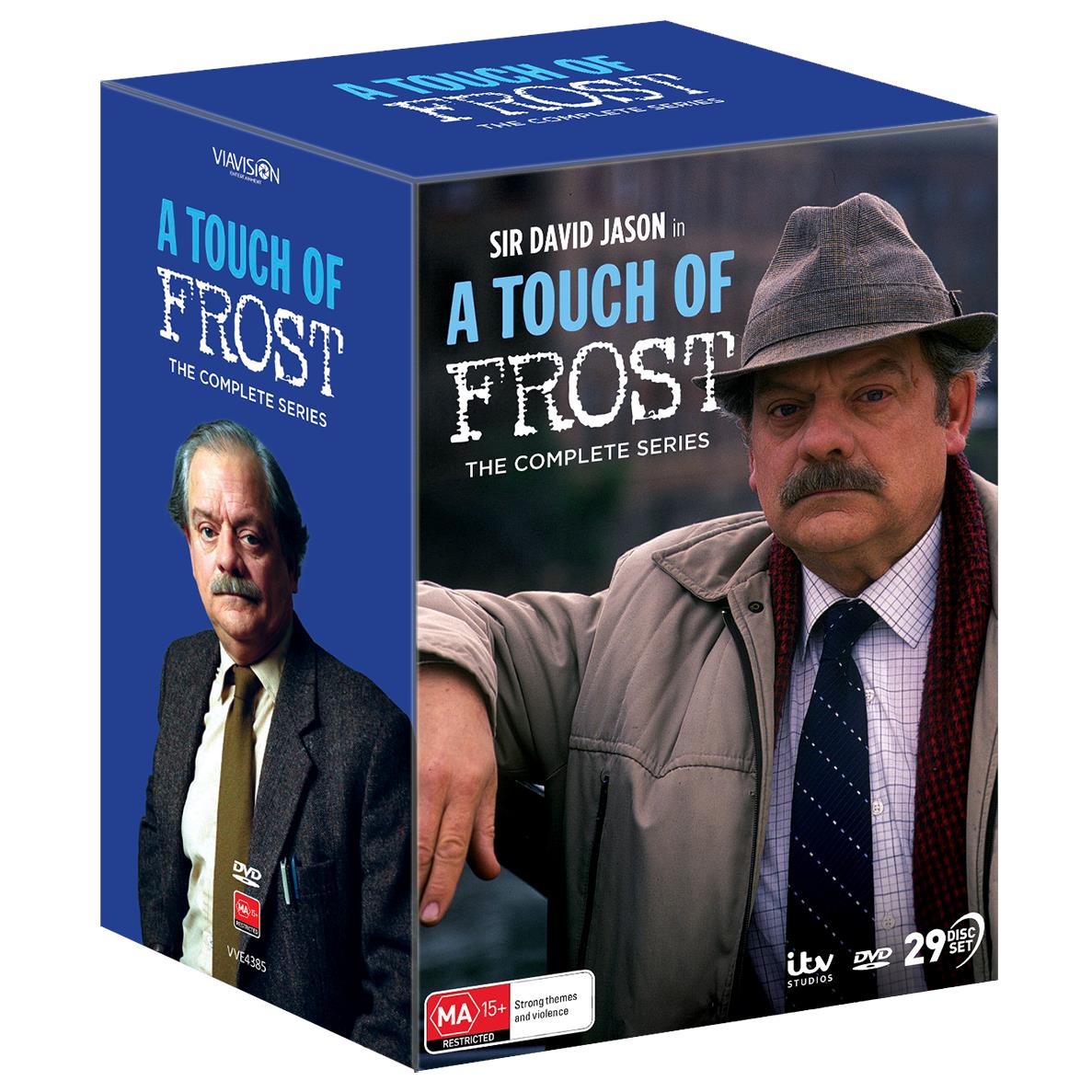 A Touch of Frost: The Complete Series DVD Box Set – British Crime Drama for Mystery Lovers | Perfect for Binge-Watching & Gift Giving