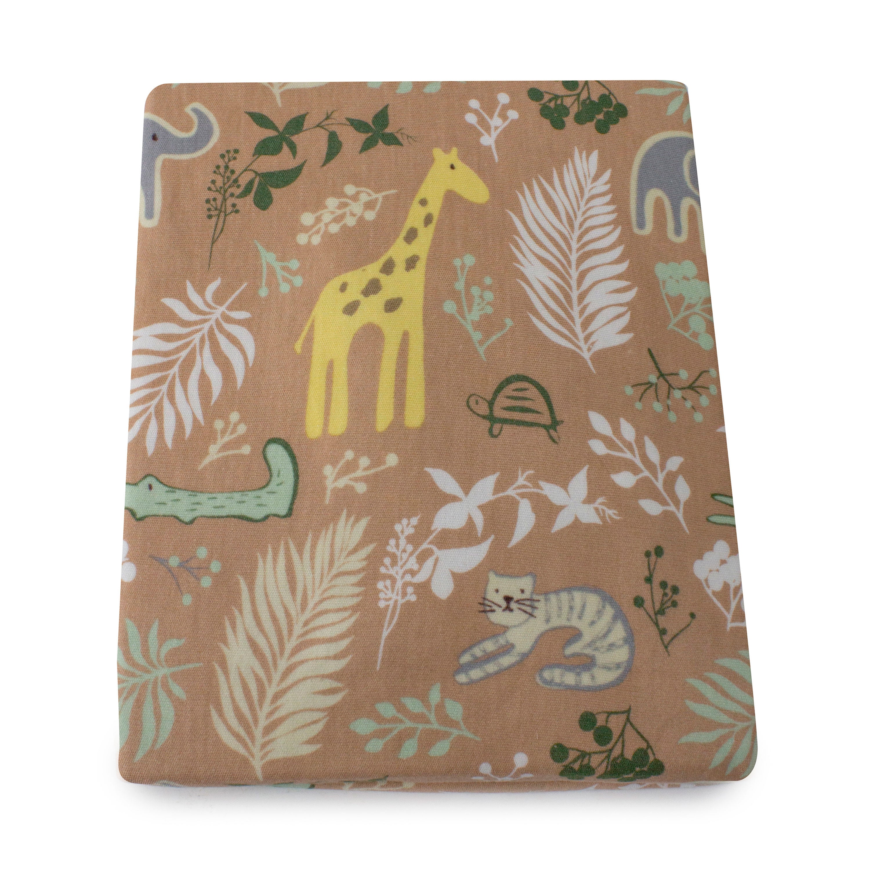 Jungle Bamboo Jersey Cot Fitted Sheet - Soft Breathable Crib Sheet Set (Buy One Get One Free) - Perfect for Nursery, Daycare & Baby Shower Gifts