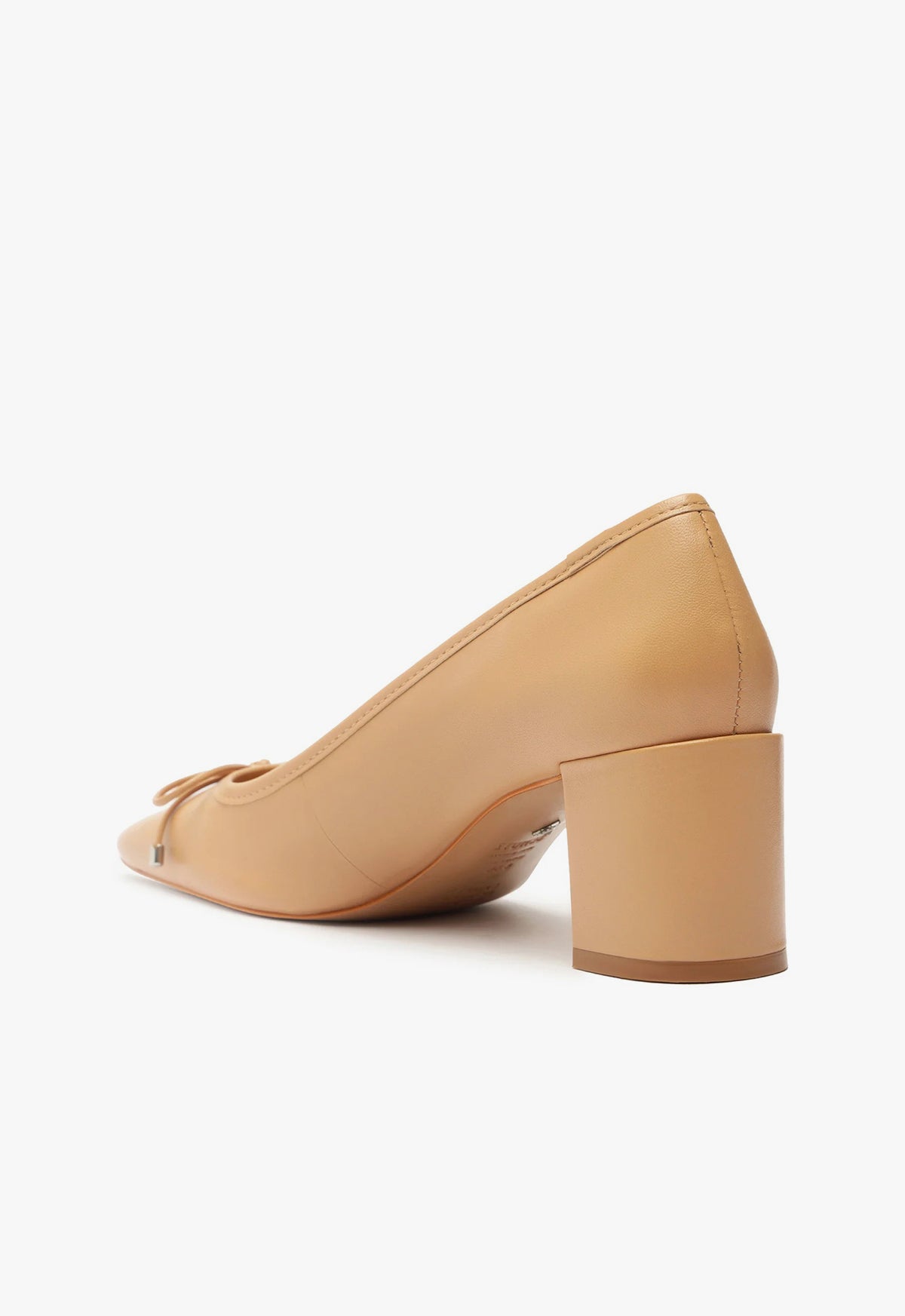 Arissa Women's Block Heel Leather Pumps - Comfortable & Stylish for Office, Party & Wedding
