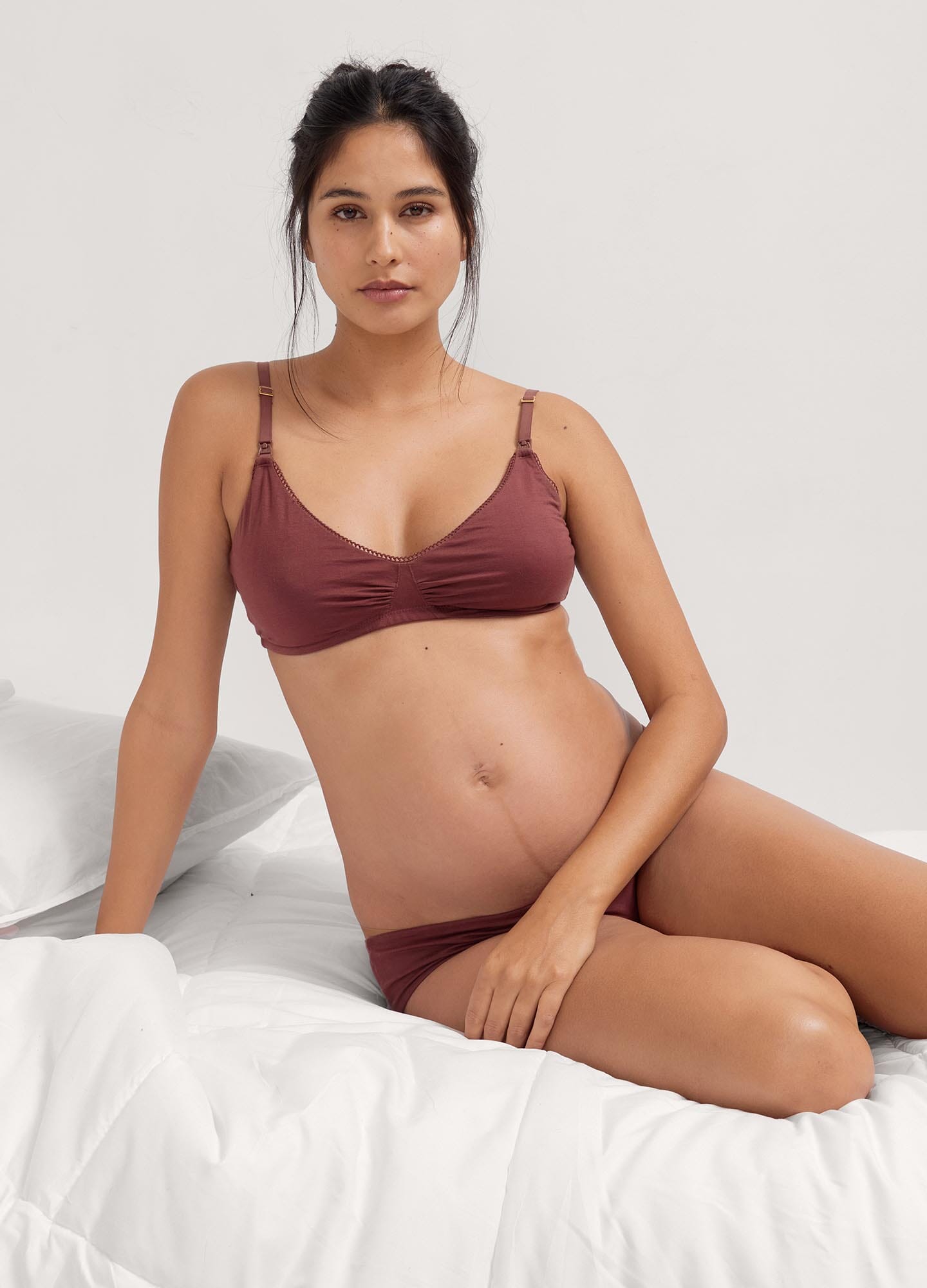 Comfortable & Supportive Everyday Nursing Bra for Breastfeeding Moms - Perfect for Daytime Wear, Lounging & Maternity Comfort
