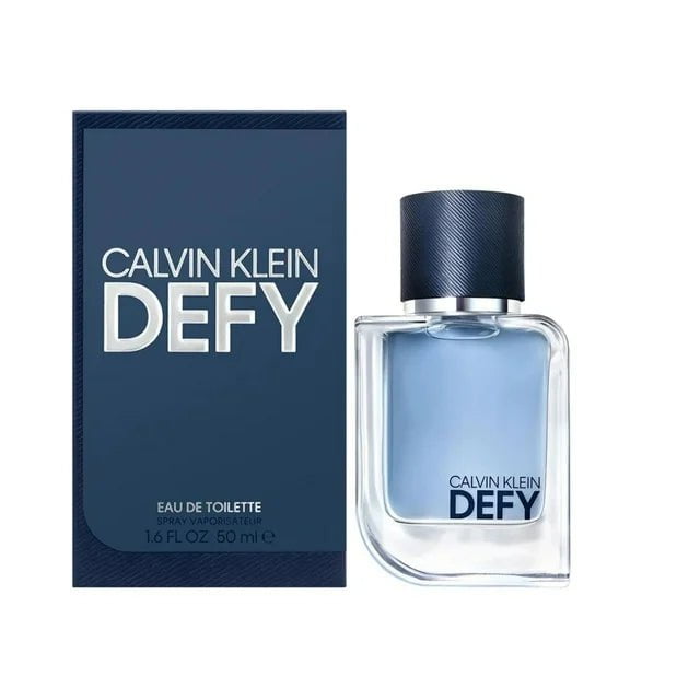 Calvin Klein Defy Men's Eau De Toilette Spray - Fresh Woody Fragrance for Day & Night Wear | Perfect for Work, Date Night & Special Occasions