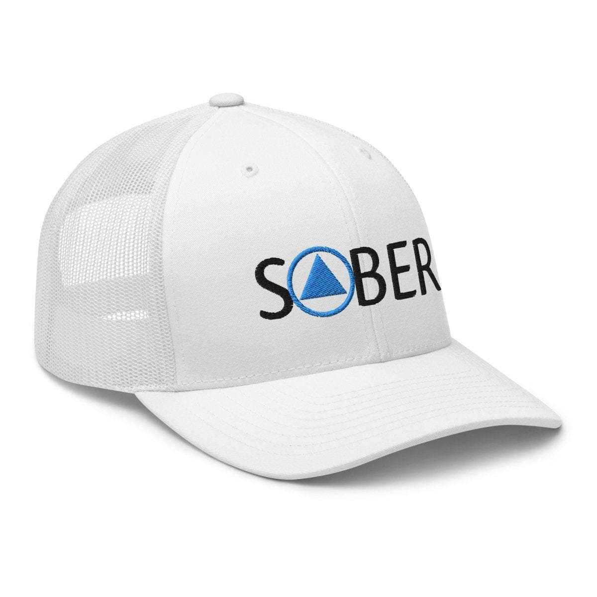 Triumph Trucker Hat - Sobriety Emblem Cap for Men & Women | Motivational Recovery Accessory for AA Meetings, Outdoor Activities & Daily Wear