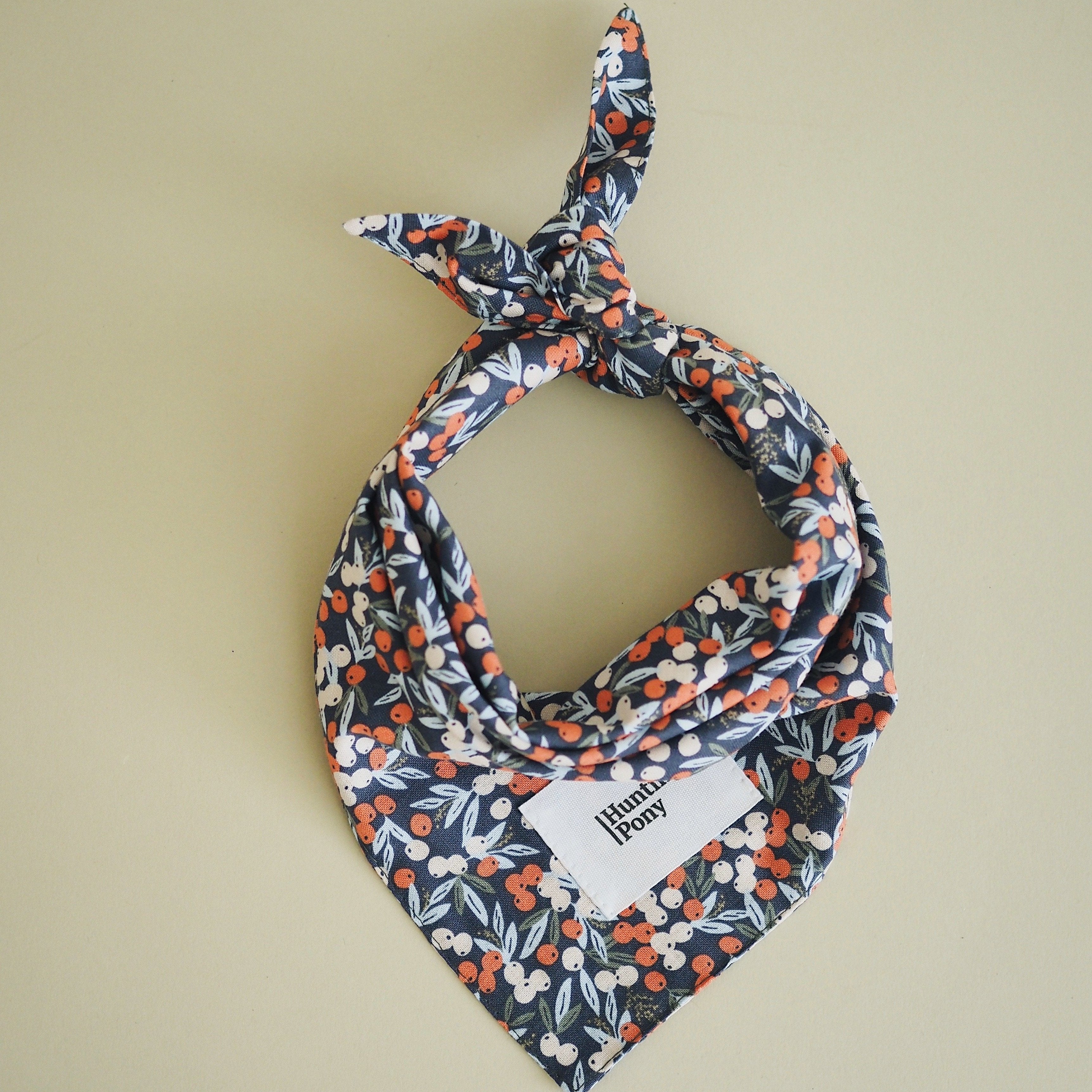 Stylish Pony Bandana for Dogs - Adjustable Pet Bandana for Small & Medium Dogs - Perfect for Parties, Photos & Everyday Wear