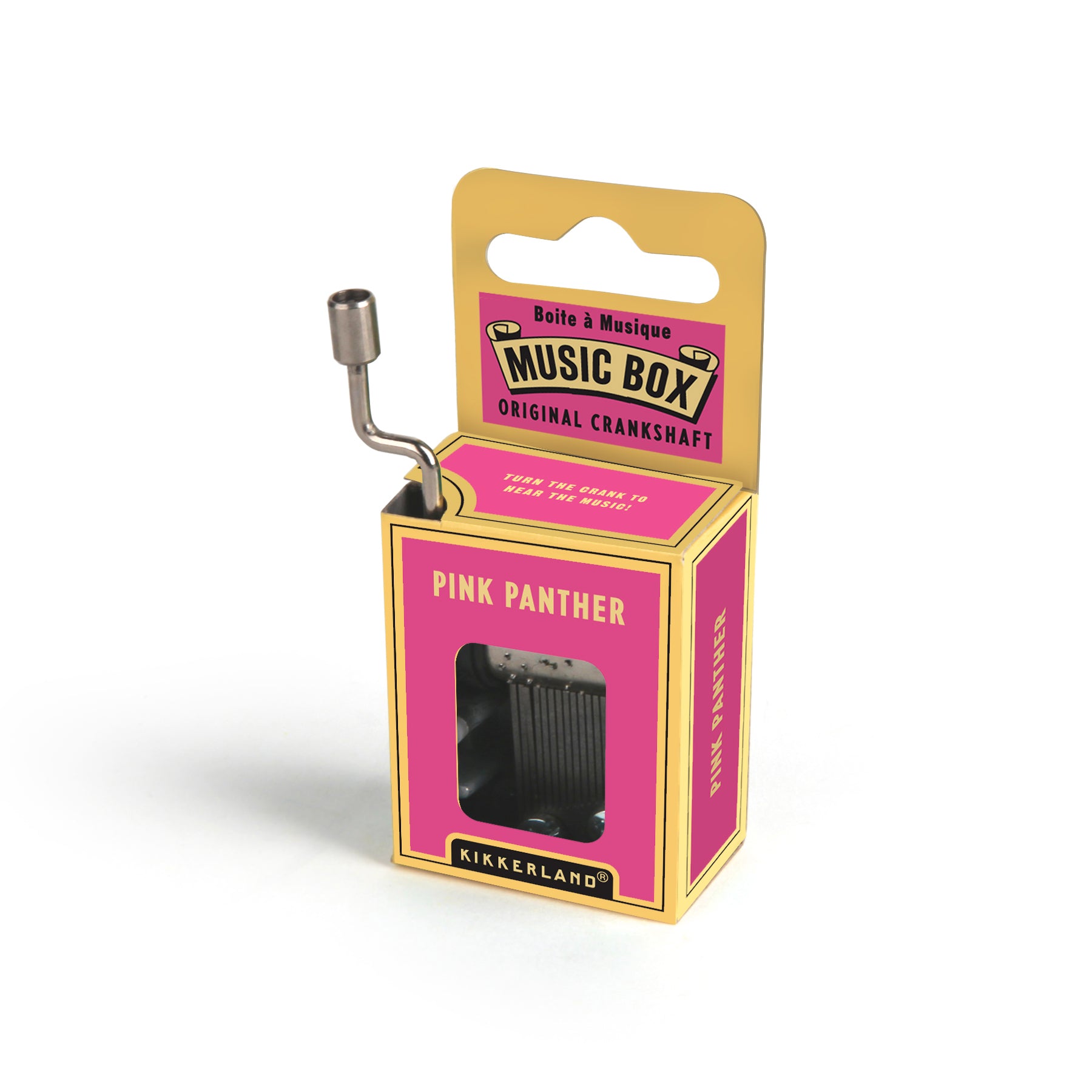 Pink Panther Music Box - Classic Melody Wind Up Jewelry Box for Collectors & Gifts | Perfect for Birthdays, Anniversaries & Home Decor