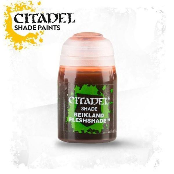 Reikland Fleshshade - Miniature Painting Wash for Warhammer & Tabletop Gaming - Perfect for Shading Skin Tones & Creating Realistic Effects