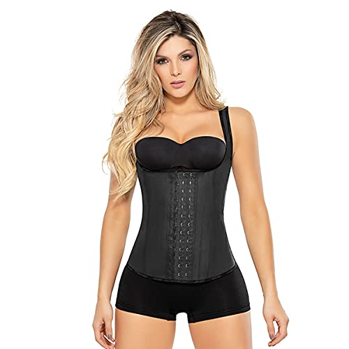 Ann Chery Corset Waist Trainer for Women - Colombian Waist Cincher with Straps & 3 Hook Closure - Body Shaper for Weight Loss & Tummy Control - Perfect for Workouts, Postpartum & Everyday Wear