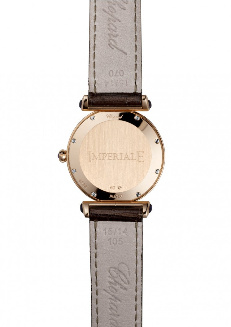 Chopard Imperiale 18K Rose Gold Diamond Ladies Watch - Luxury Women's Wristwatch for Formal Events & Special Occasions