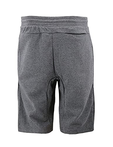 Luxe Theory Men's Athletic Shorts with Drawstring & Zipped Pockets - Soft Jersey Gym Workout Shorts for Running, Training & Casual Wear