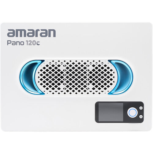 Amaran Pano 120c RGB COB LED Mobile Light Panel - White - Professional Photography & Video Lighting for Studio, YouTube, TikTok Content Creation