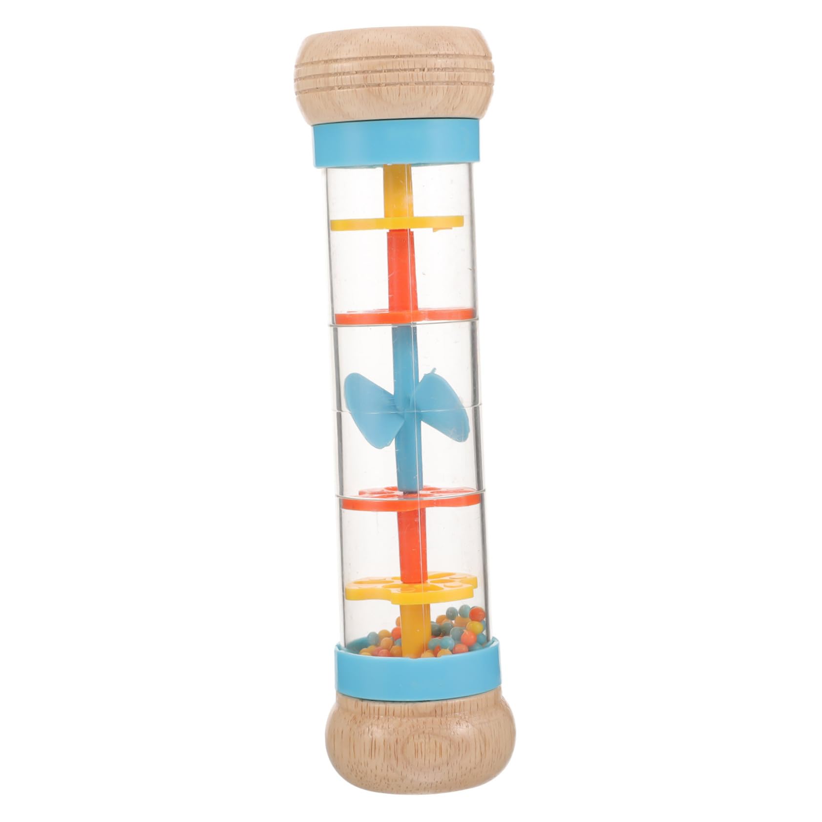 Wooden Rainstick Toy for Kids - Musical Instrument with Soothing Rain Sounds, Early Learning & Sensory Play Toy | Perfect for Relaxation, Music Education & Cognitive Development