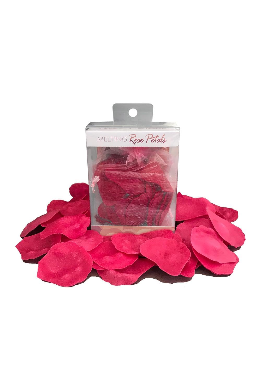 Melting Rose Scented Petals - 1.4 oz Bag for Romantic Baths, Spa Relaxation & Home Fragrance | Aromatherapy & Wedding Decor