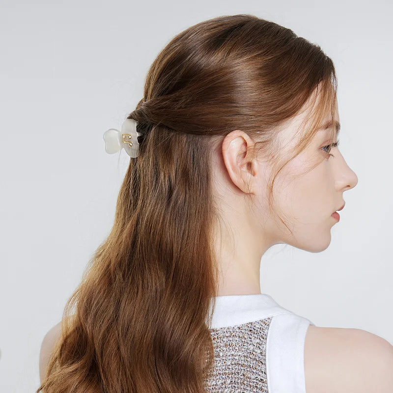 Melody Small Hair Claw Clip - Mini Hair Clips for Women, Girls - Non-Slip Grip for Ponytails, Buns & Updos - Perfect for School, Work & Everyday Hairstyles