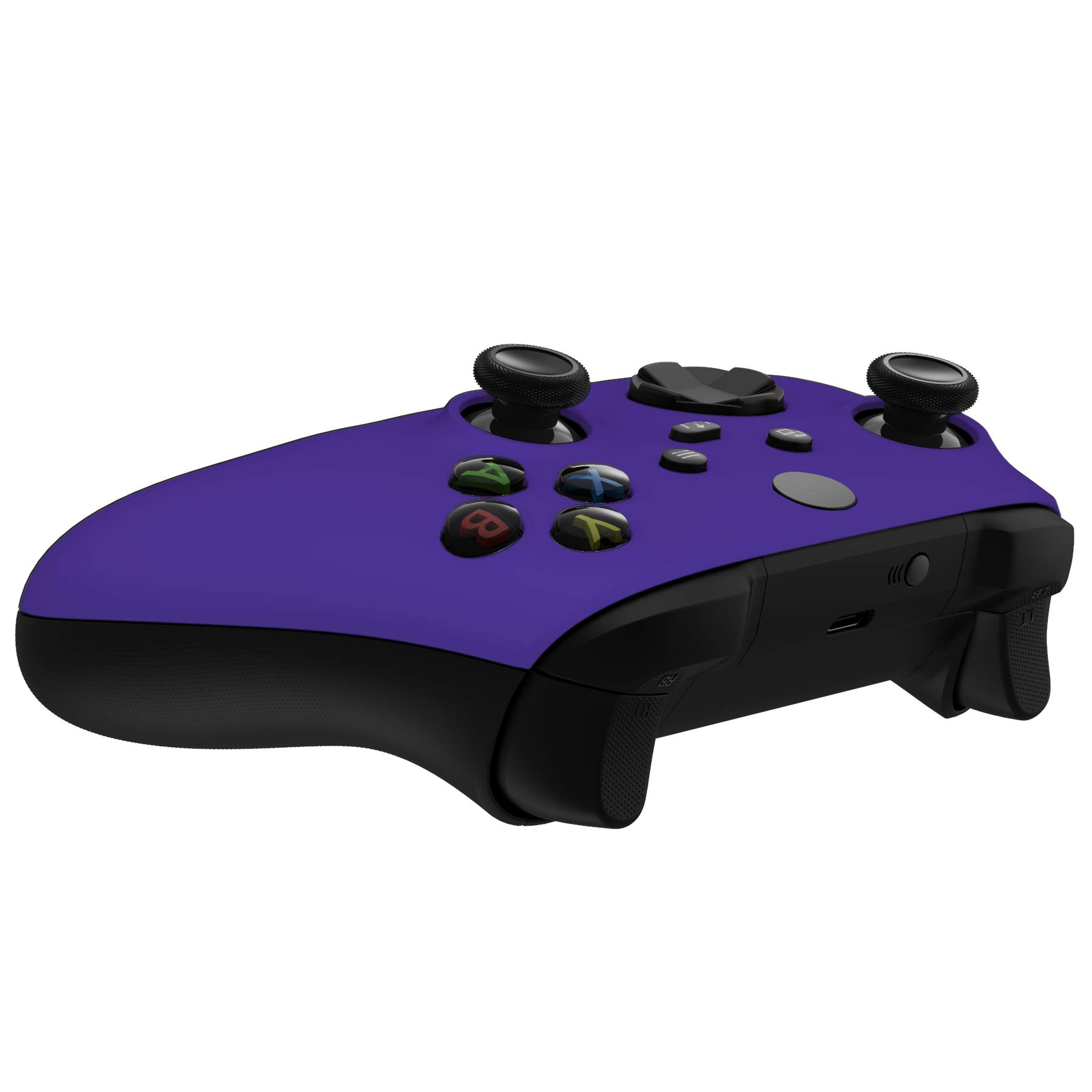 ExtremeRate Purple Xbox Series X/S Controller Shell - Soft Grip Cover for Gaming