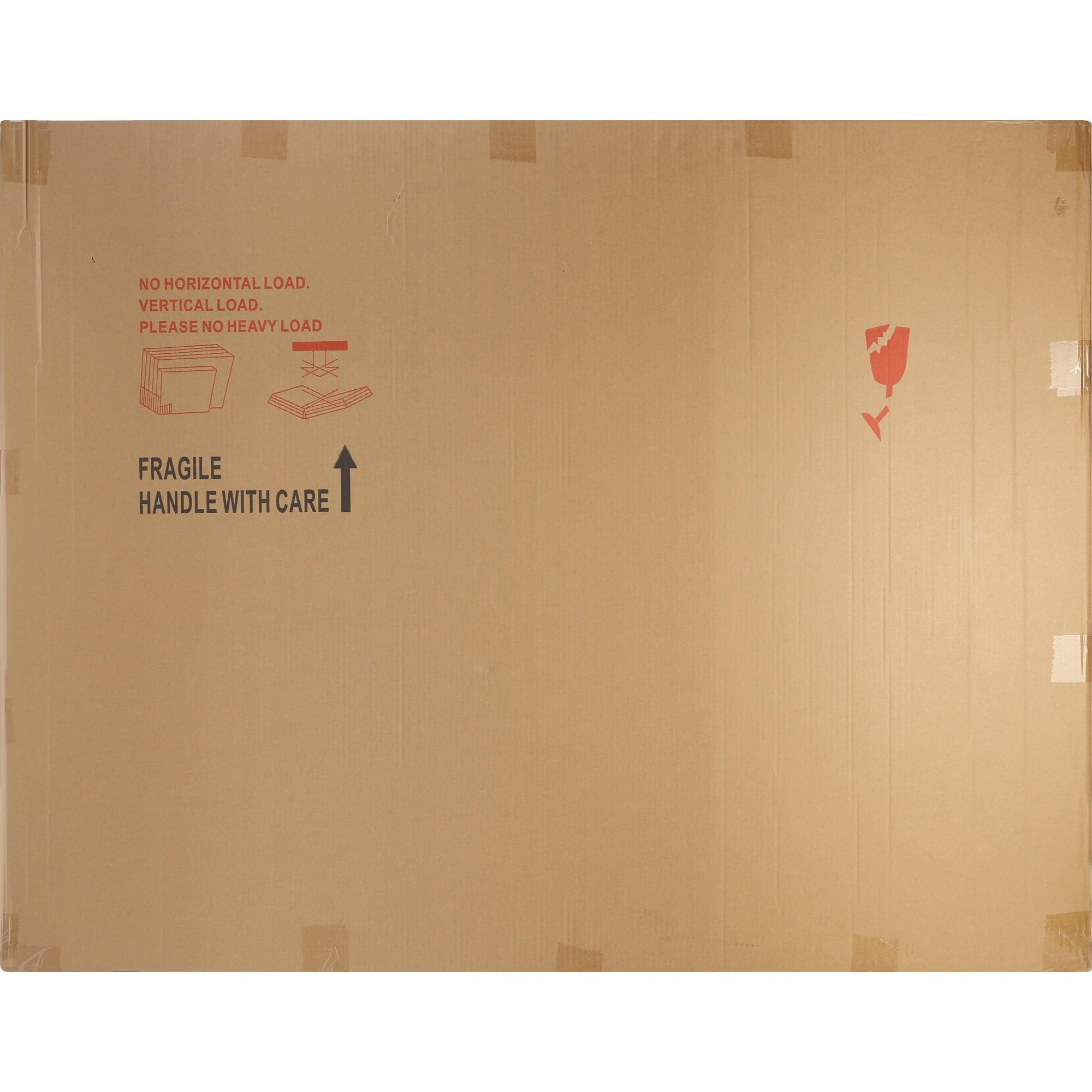 Lorell 4x3 Feet Magnetic Dry Erase Whiteboard with Grid Lines - Silver & Ebony Framed for Office, Classroom, and Home Organization