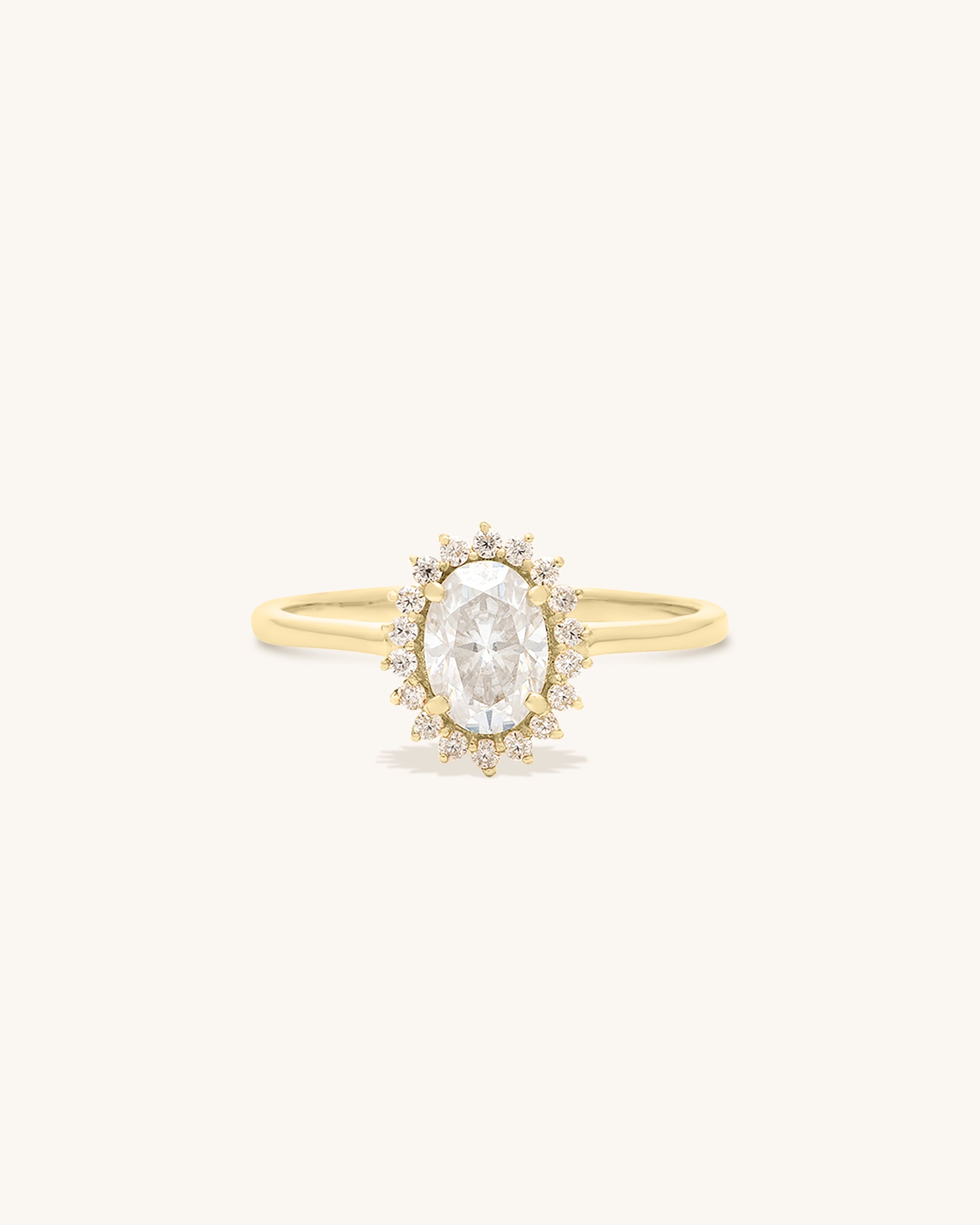 Vintage-Inspired Mini Moissanite Ring - Elegant & Dainty Jewelry for Women - Perfect for Engagement, Wedding, Anniversary & Everyday Wear
