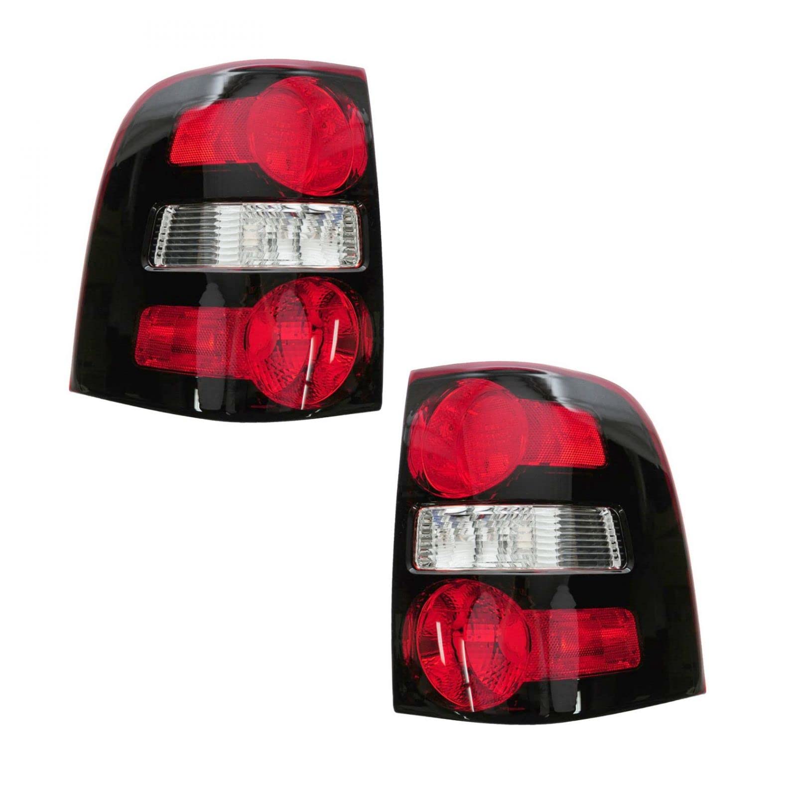 2006-2008 Ford Explorer Rear Brake Lights Lamps Taillights Replacement Pair - Durable LED Tail Lamps for Night Driving & Enhanced Safety