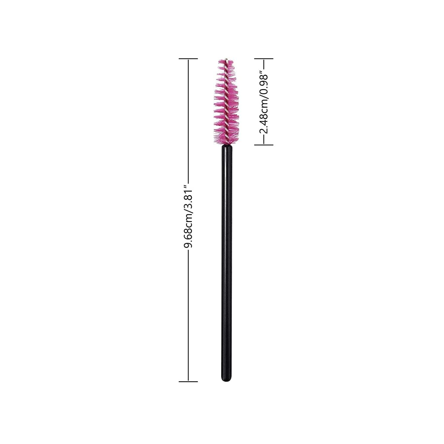 COSLUXE Disposable Mascara Brushes - 30 Pack of Eyelash Extension Wands, Mascara Applicators & Eyebrow Brushes for Professional Makeup Artists & DIY Lash Extensions at Home