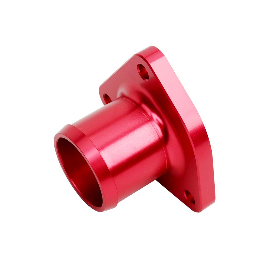 High-Performance Billet Aluminum Thermostat Housing for 1999.5-2003 Ford Powerstroke 7.3L Diesel Engine - Leak-Proof Design with Red Seal - Perfect for Engine Upgrades & Performance Modifications