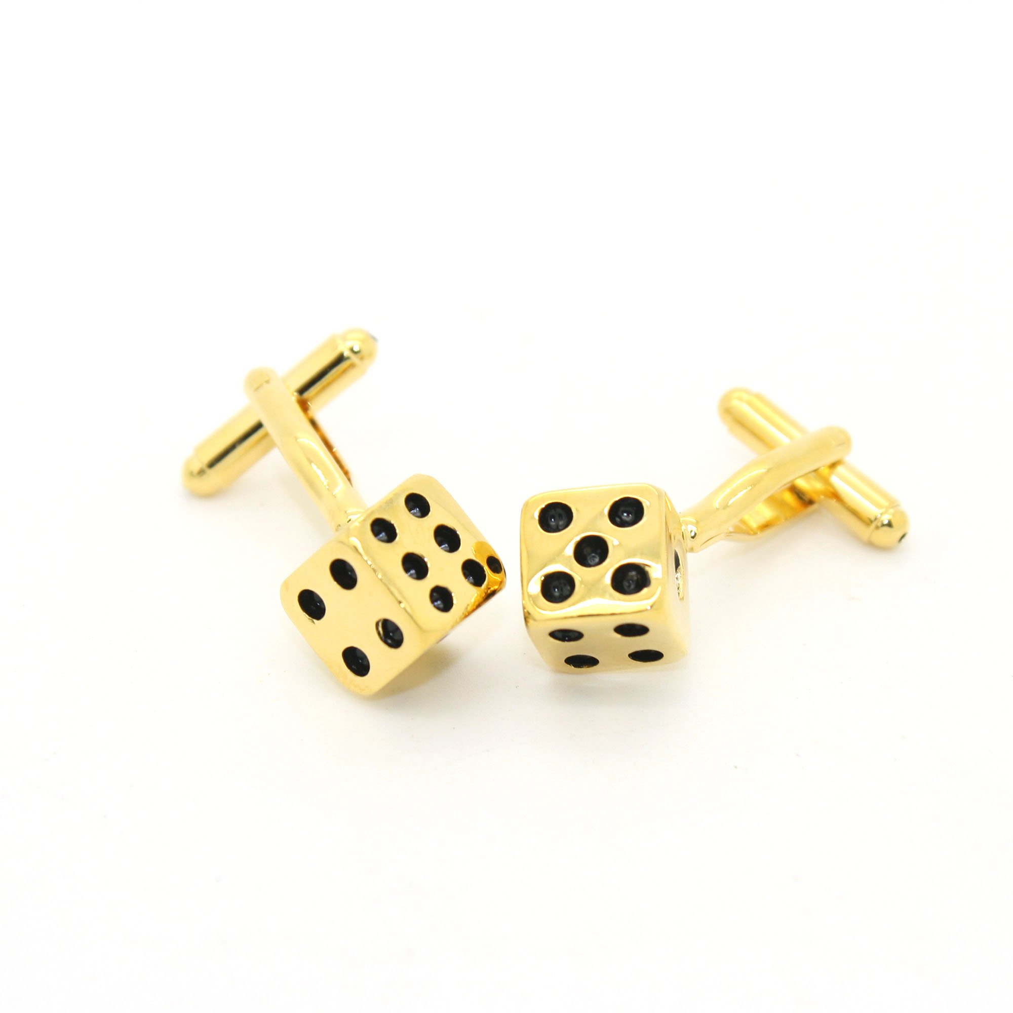 Premium Stainless Steel Cufflinks Set with Velvet Jewelry Gift Box - Perfect for Weddings, Business Meetings & Formal Occasions