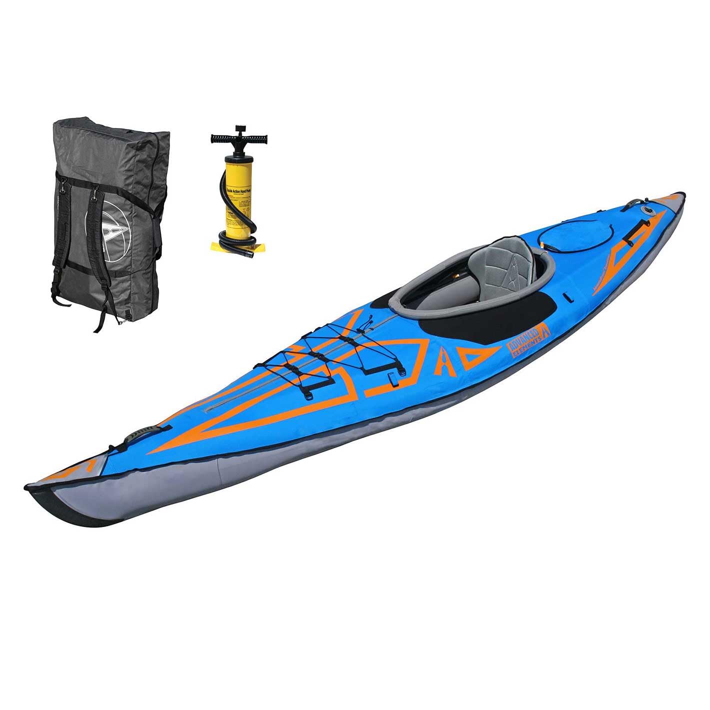AdvancedFrame™ Expedition Elite Inflatable Kayak - Lightweight & Durable for Outdoor Adventures - Perfect for Camping, Fishing & River Exploration