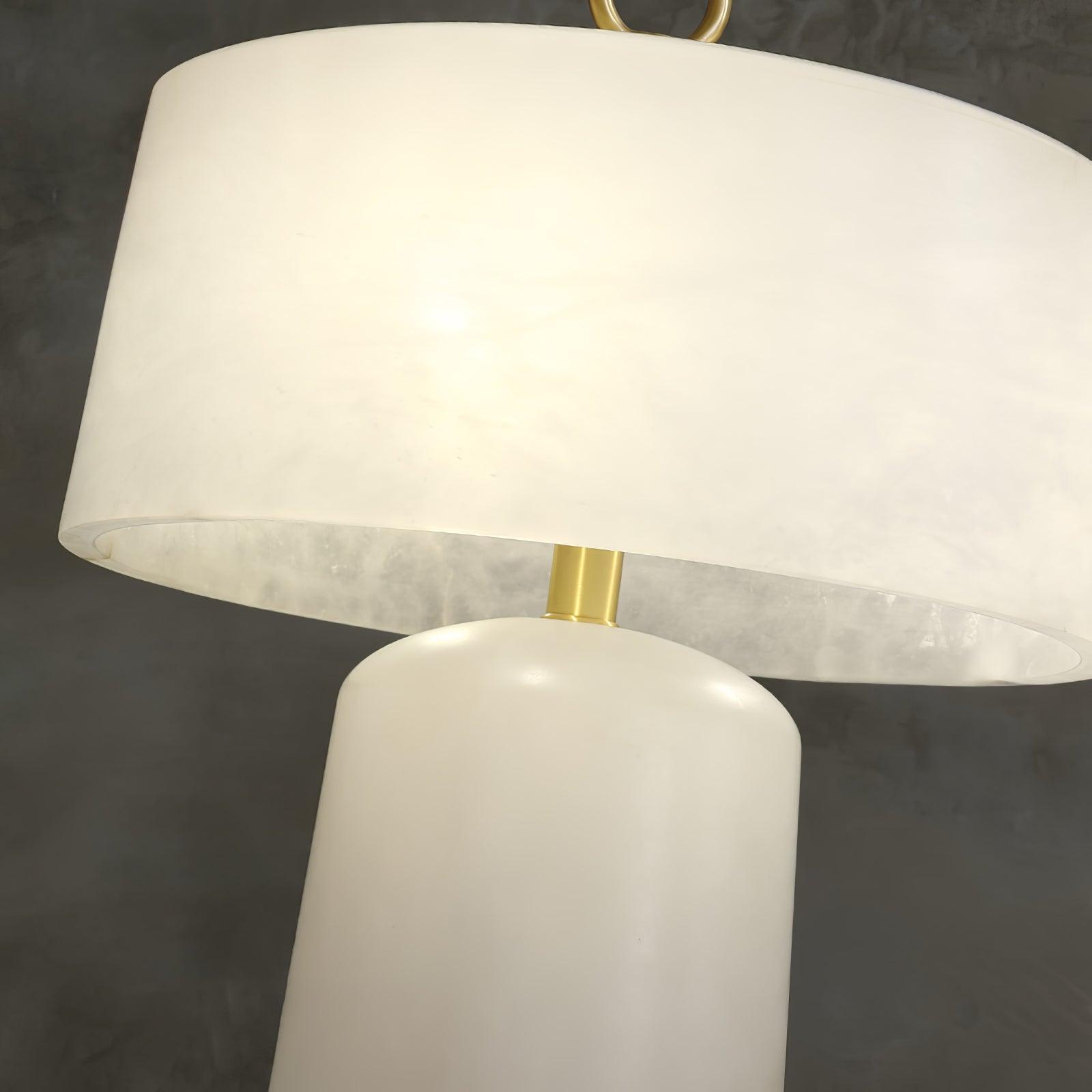 Aogashima Modern LED Table Lamp - Adjustable Brightness, USB Charging Port, Night Light for Bedroom, Living Room, Office - Perfect for Reading, Working & Relaxing