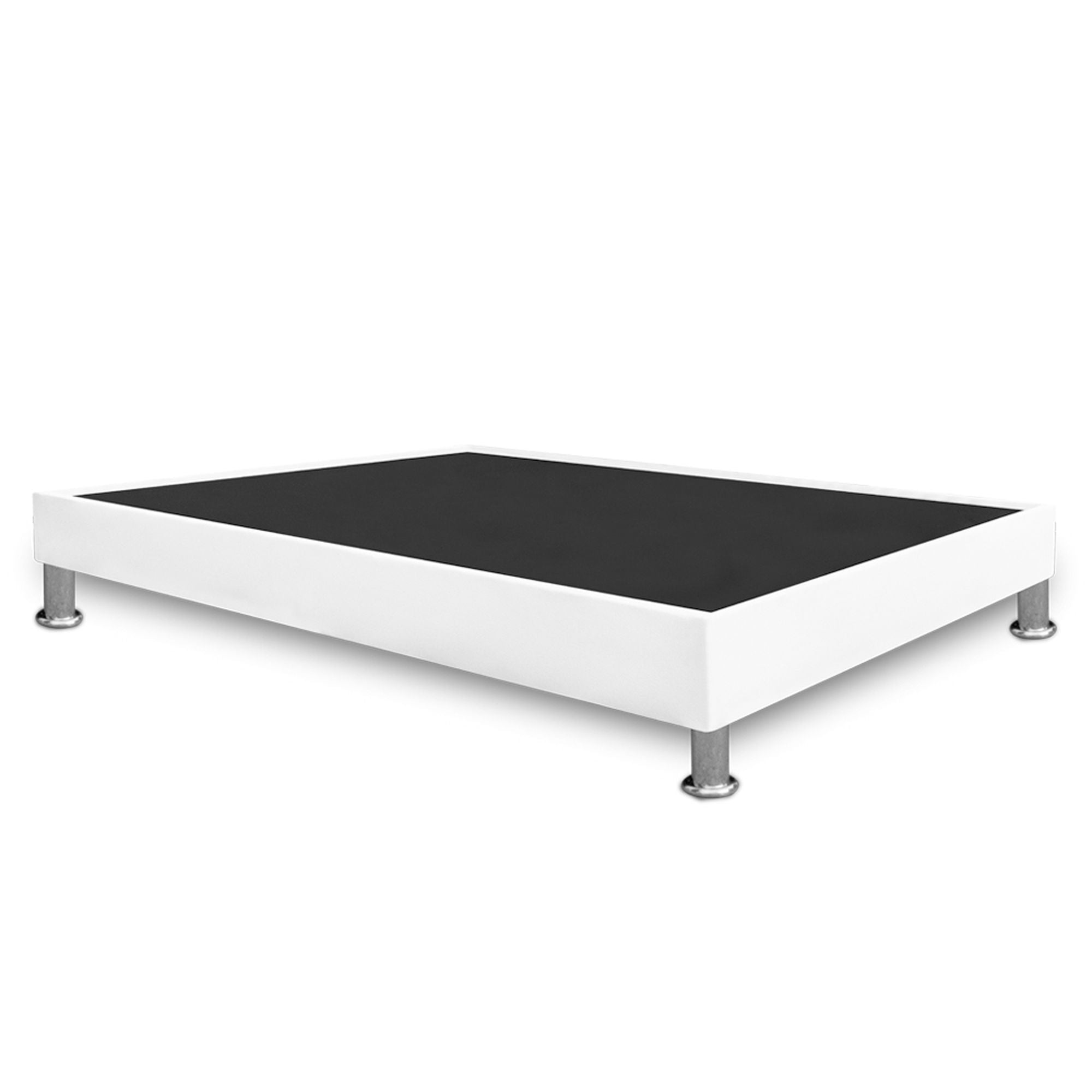White Bed Skirt 140x30cm for Double Mattress 140x190cm with Elastic Hem - Perfect for Bedroom Decor and Guest Room Styling
