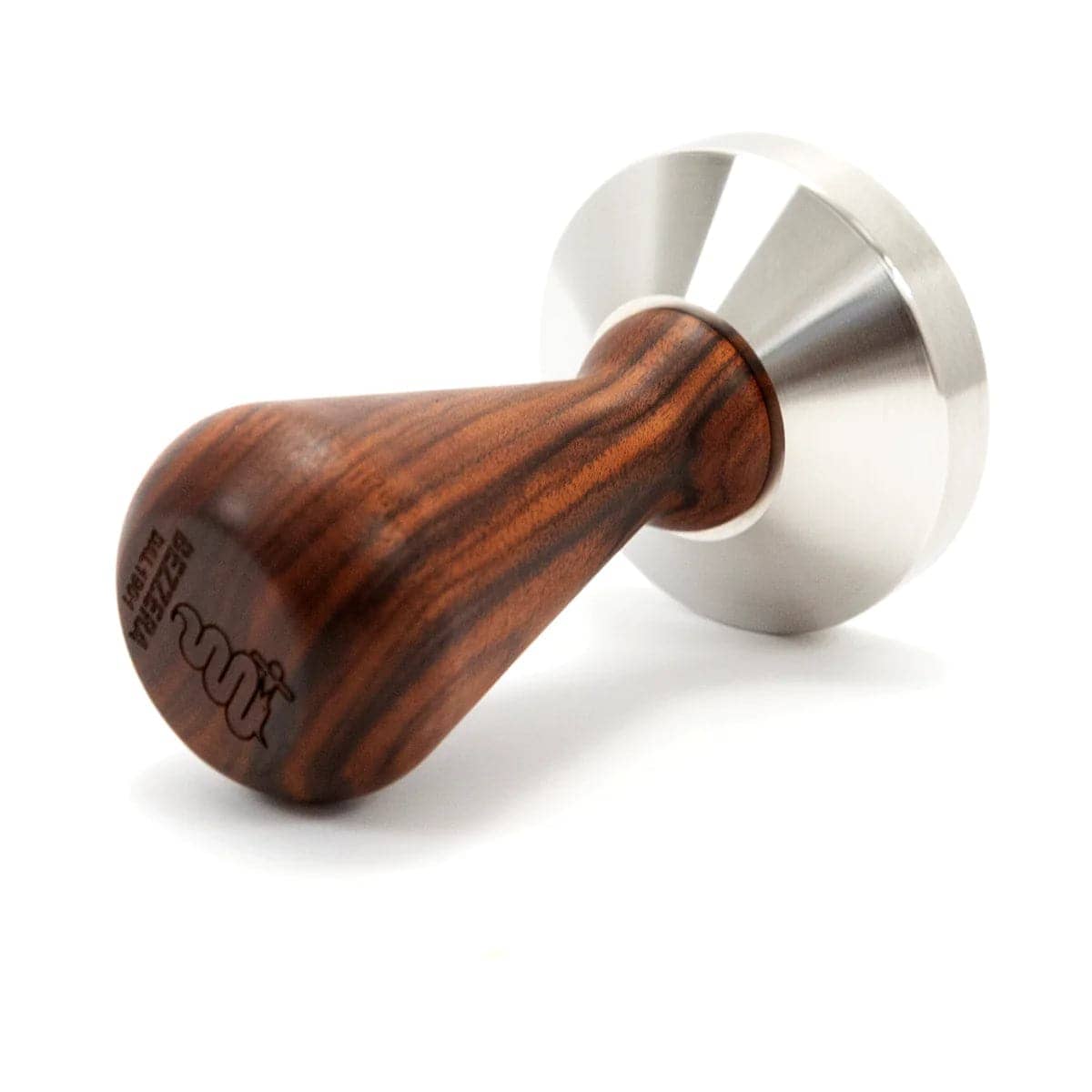 Premium Bezzera Rosewood Handle Espresso Tamper 58mm - Perfect for Home Baristas & Coffee Shops