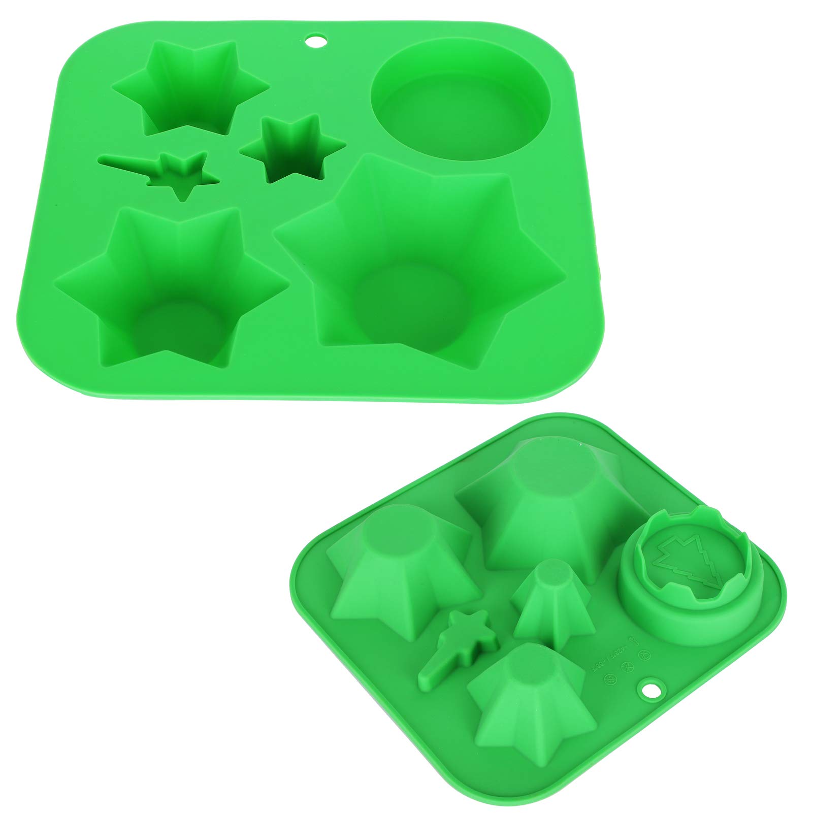 Christmas Tree Cookie Cutters Set - Stainless Steel Baking Decorations for Holiday Cookies, Cakes & Biscuits - Perfect for Christmas Baking, DIY Desserts & Kitchen Decor