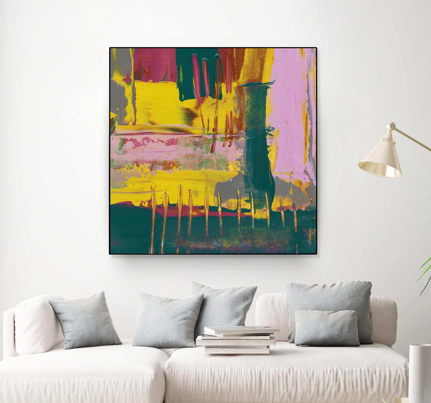 City Lights II - Modern LED Wall Art for Home & Office Decor | Perfect for Living Room, Bedroom, and Workspace Lighting